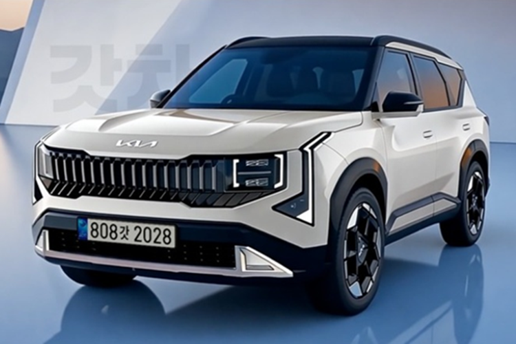 Dù được ngụy trang kỹ lưỡng, nguyên mẫu Kia Seltos 2026 vẫn để lộ một số chi tiết mới. Xe được trang bị dải đèn LED ban ngày có tạo hình khá tương đồng với phong cách thiết kế hiện đại đang được áp dụng trên nhiều mẫu xe Kia gần đây, đặc biệt là Sportage.