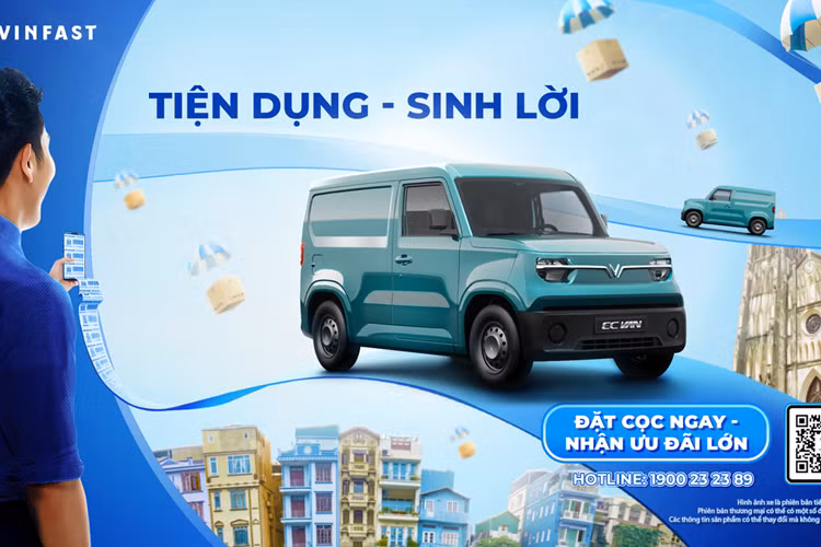Dự kiến những chiếc EC Van đầu tiên sẽ được bàn giao từ tháng 11-2025. Xanh SM cũng sẽ đưa mẫu xe này vào hoạt động dịch vụ giao hàng trong thời gian tới.