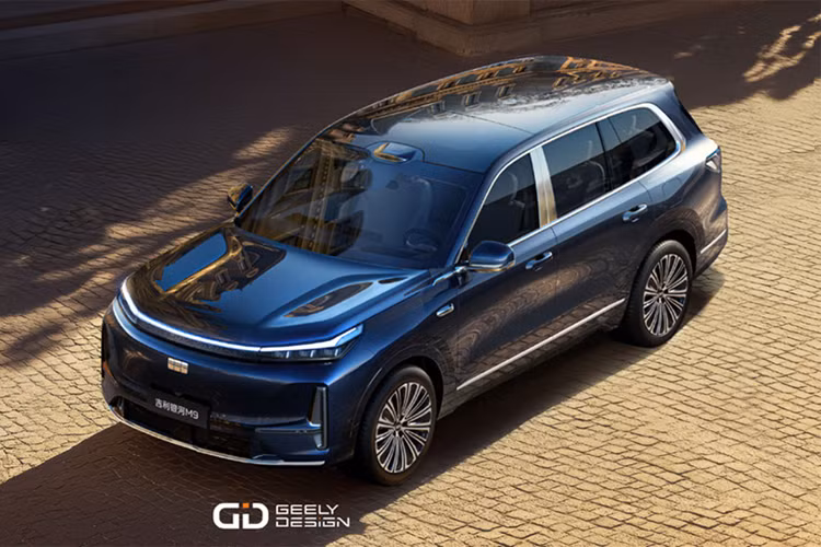 Trong tương lai, dòng Galaxy sẽ chia thành hai nhánh, đầu tiên là A-net với các dòng M (SUV) và A (sedan), các dòng E và L hiện tại sẽ được sáp nhập. Thứ hai là Star-net, sẽ gồm các dòng Starship (SUV) và Starlight (sedan). Galaxy M9 là bước đi chiến lược của Geely nhằm gia tăng sức cạnh tranh ở phân khúc SUV cỡ lớn.