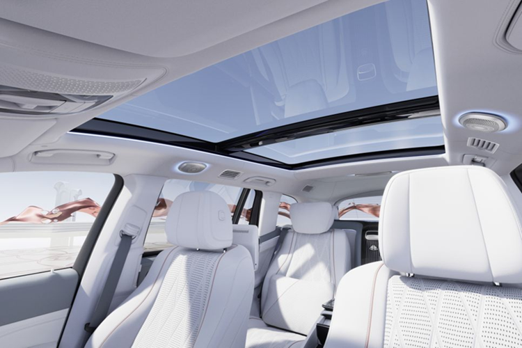 Về động cơ, Mercedes-Maybach GLS 600 2025 được trang bị máy V8 4.0L tăng áp kép, cho công suất 558 mã lực, 730 Nm và hỗ trợ bởi hệ thống Mild-hybrid 48V có thể tăng cường 22 mã lực/250 Nm tạm thời nhằm hỗ trợ tăng tốc. Nhờ đó GLS 600 có thể chạm mốc 100 km/h trong 4,2 giây, tốc độ tối đa 250 km/h.