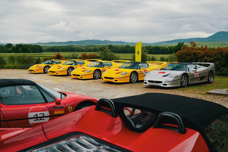 Hành trình F50 Legacy Tour 2025 quy tụ 23 chiếc Ferrari F50 đến từ hơn 10 quốc gia, hoạt động này chỉ dành cho các chủ nhân sở hữu F50 do Ferrari lựa chọn để tham gia sự kiện đặc biệt này. Lộ trình xuất phát từ thị trấn Saturnia tại Tuscany - địa danh du lịch nổi tiếng tại Italy với hệ thống suối nước nóng độc đáo.