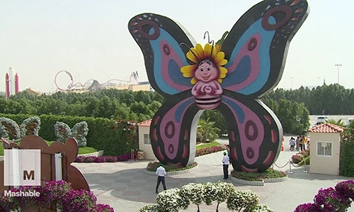 Điều khó tin trong công viên bướm lớn nhất thế giới