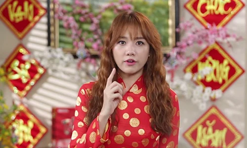 Người đẹp Hari Won tiết lộ độc chiêu tặng quà Tết