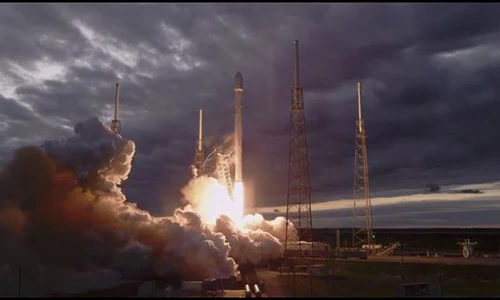 Toàn cảnh phóng tàu vũ trụ qua ống kính 4K