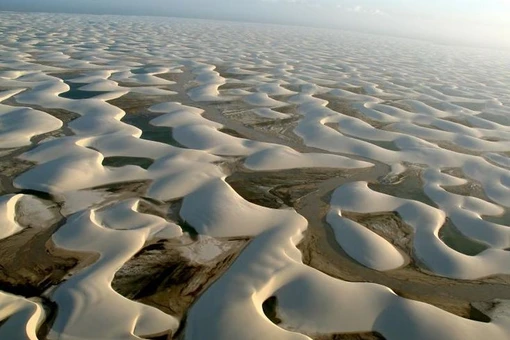 Kỳ quan thiên nhiên nhìn như 'tấm ga trải giường' khổng lồ của Brazil 