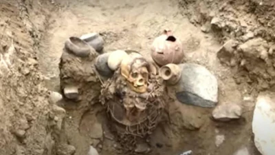 Phát hiện xác ướp Inca ngàn năm ngồi gục đầu gây chấn động