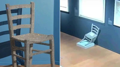 Chụp ảnh sống ảo, du khách làm gãy "ghế Van Gogh" hơn 1 tỷ