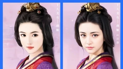 Dùng AI phục dựng 10 mỹ nhân Trung Hoa xưa, ngỡ ngàng diện mạo