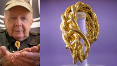 Dùng máy dò kim loại, tìm thấy báu vật Viking nghìn năm tuổi