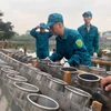 Cận cảnh các trận địa pháo hoa ở Hà Nội chào năm mới 2026 