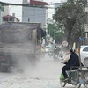 Tuyến đường nối Tố Hữu - đường 70 dang dở, khói bụi, ô nhiễm ở Hà Nội