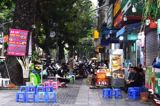 Hà Nội thí điểm cho thuê vỉa hè giá 45.000 đồng/m²