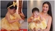Siêu mẫu Võ Hoàng Yến mừng sinh nhật con gái đầu lòng
