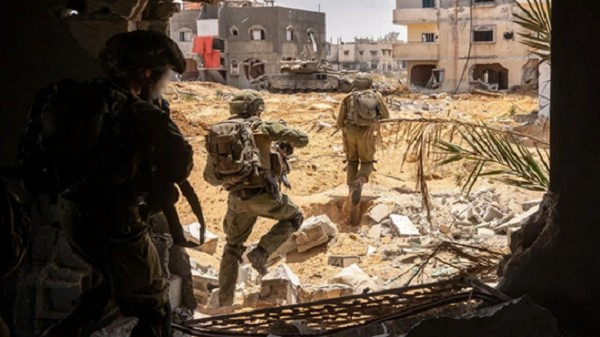 Israel đã bắt đầu tiến hành cuộc tấn công trên bộ quy mô lớn ở Gaza. Ảnh: IDF. untitled.png