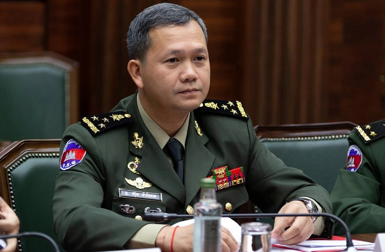Thủ tướng Campuchia Hun Manet. Ảnh: Khmer Times campuchia.png