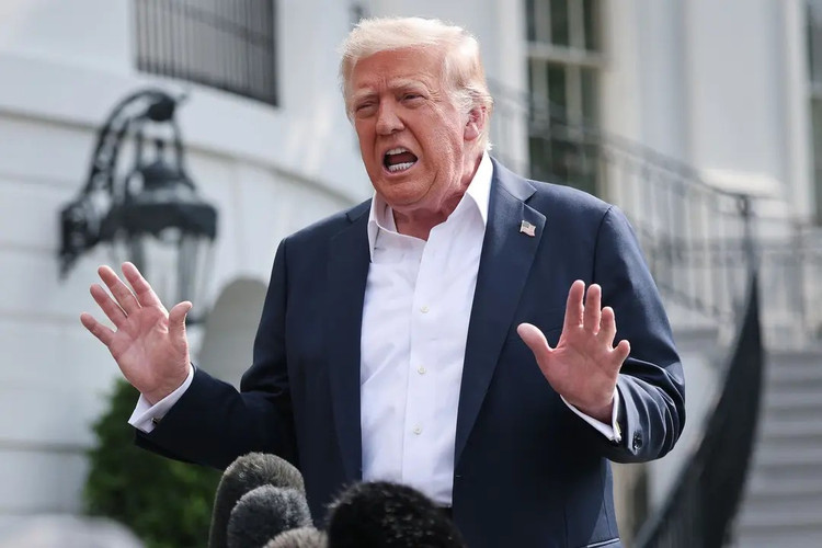 Tổng thống Mỹ Donald Trump. Ảnh: Getty. ukraine.png