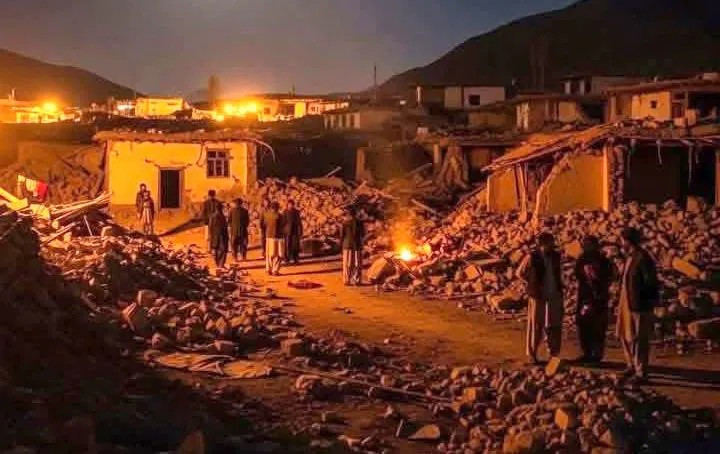 Gempa susulan yang kuat terasa di ibu kota Kabul dan wilayah perbatasan dengan Pakistan. Foto: Telegraph. dong4.png
