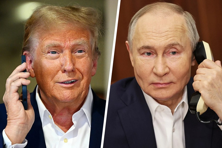 Tổng thống Mỹ Donald Trump (trái) và Tổng thống Nga Putin. Ảnh: Getty. ngaputin.png