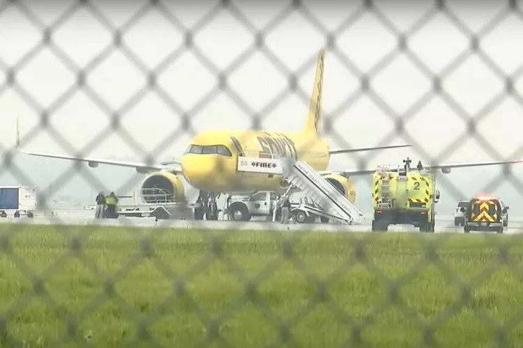 Ein Flugzeug der Spirit Airlines. Foto: Fox 2. maybay.png