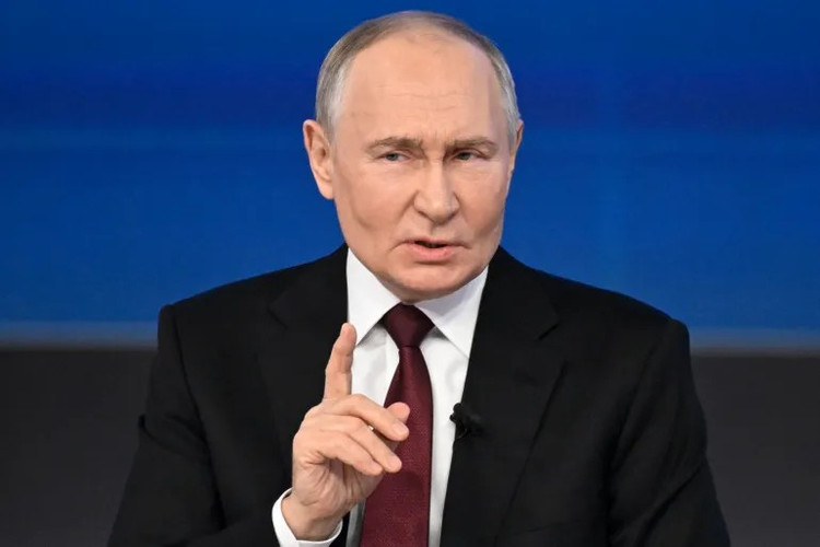 Tổng thống Nga Vladimir Putin. Ảnh: AJ. putin.png
