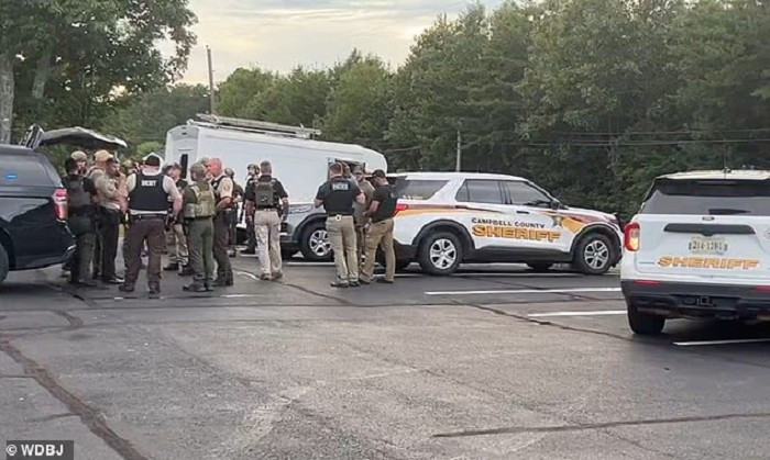 Vụ nổ súng xảy ra tại Pittsville, bang Virginia, Mỹ. Ảnh: WDBJ. canhsat1.png