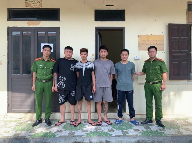 Bốn đối tượng trong vụ án đang bị tạm giữ hình sự. Bốn đối tượng trong vụ án đang bị tạm giữ hình sự.