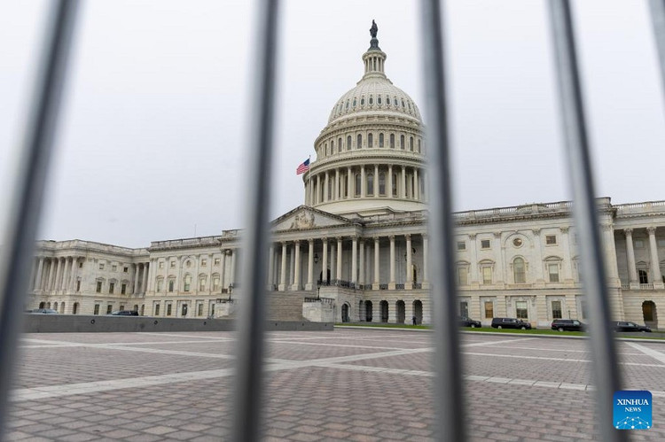 Tòa nhà Quốc hội Mỹ tại thủ đô Washington DC, Mỹ, vào ngày 30/9/2025. Ảnh: THX. chinhphu.png