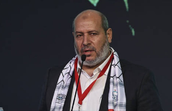 Der hochrangige Hamas-Beamte Khalil al-Hayya. Foto: Anadolu. hamas1.png