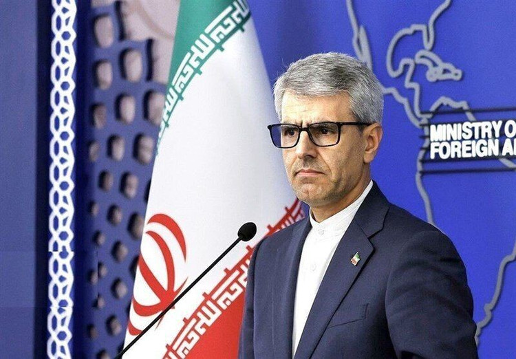 Người phát ngôn Bộ Ngoại giao Iran Esmail Baghaei. Ảnh: IRNA. iran.jpg