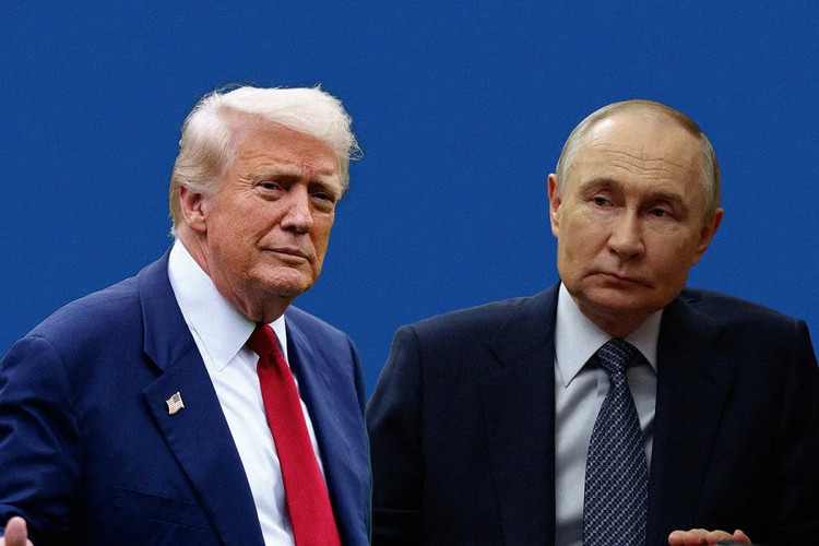 Cuộc gặp thượng đỉnh giữa Tổng thống Nga Putin (phải) và Tổng thống Mỹ Donald Trump sẽ diễn ra tại Alaska vào ngày 15/8. Ảnh: EPA. trumpptuin.png