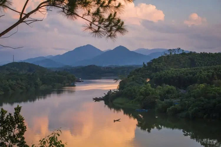 Khung cảnh nên thơ ấy càng trở nên quyến rũ khi được bao phủ bởi màu xanh bạt ngàn của rừng thông, điểm xuyết bởi vài bụi hoa dại, gió thổi nhẹ làm rì rào cành lá – tất cả gợi lên một bức tranh vừa mộc mạc, vừa mơ màng. Ảnh Traveloka