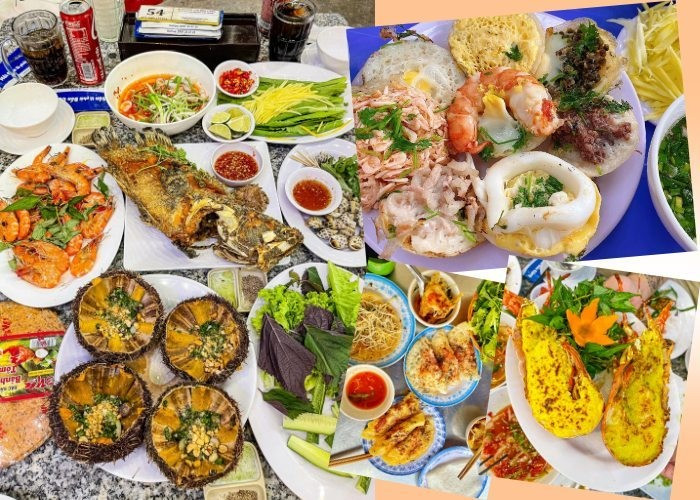 Không chỉ nổi tiếng với biển xanh cát trắng, Nha Trang còn là thiên đường của những tín đồ mê ẩm thực đường phố. Lang thang vài con phố trung tâm hay dạo quanh chợ đêm, bạn dễ dàng bắt gặp những hàng quán vỉa hè đông khách, mùi thơm ngào ngạt, giá “hạt dẻ” mà hương vị thì “ngon đỉnh chóp”. Dưới đây là những món ăn vỉa hè không thể bỏ qua khi đến Nha Trang. Ảnh luhanhvietnam