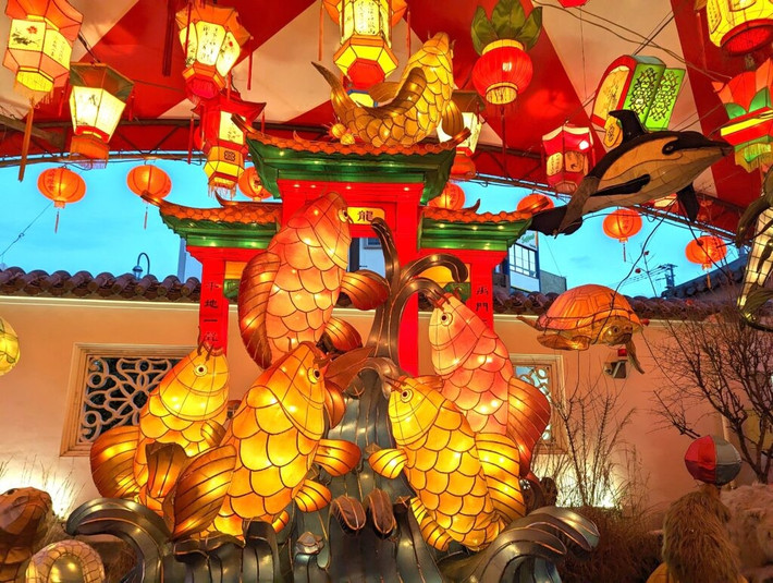 Nhật Bản lại mang đến Trung thu đầy khác biệt tại Nagasaki. Khu Chinatown treo dài những chiếc đèn lồng đỏ, vàng khắp các con phố, kết hợp với múa lân sư rồng, ẩm thực đường phố và thả đèn nguyện ước, tạo nên trải nghiệm giao thoa văn hóa độc đáo giữa Nhật Bản và Trung Hoa. Ảnh Transviet