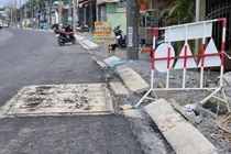 Đường Nguyễn Tri Phương chậm tiến độ, trách nhiệm thuộc về ai?