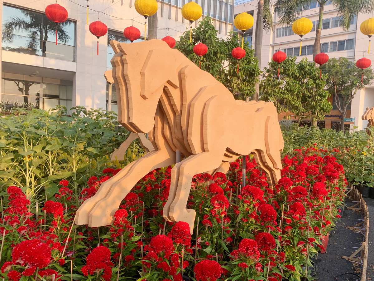 Đủ kiểu "ngựa” ở đường hoa đô thị hiện đại nhất TP HCM