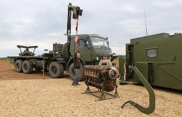 Thú vị trạm sửa chữa cơ động của Quân đội Nga