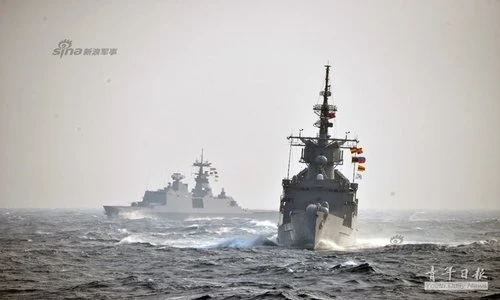Tàu chiến Đài Loan chạy hết cỡ vẫn lỡ hẹn năm mới