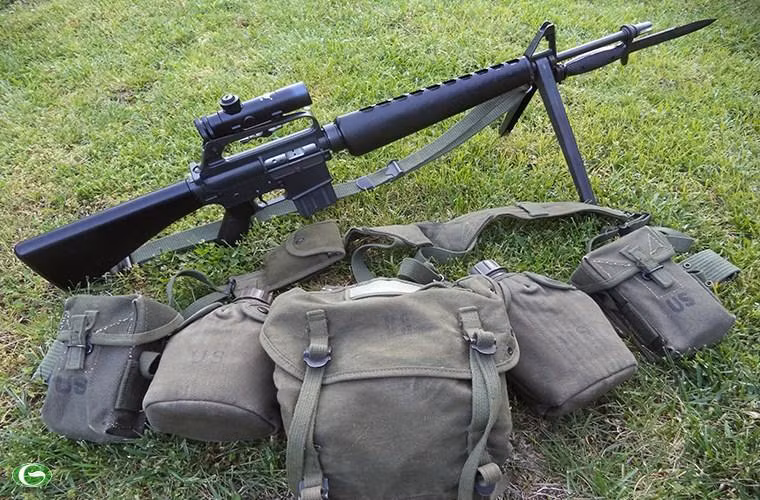 Bất ngờ: Súng trường M16 vẫn được LLVT Việt Nam sử dụng