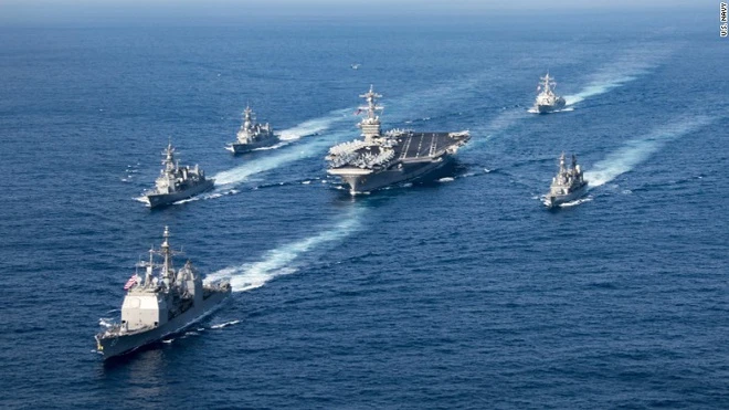 Phản ứng của Trung Quốc khi tàu sân bay USS Reagan tới Biển Đông