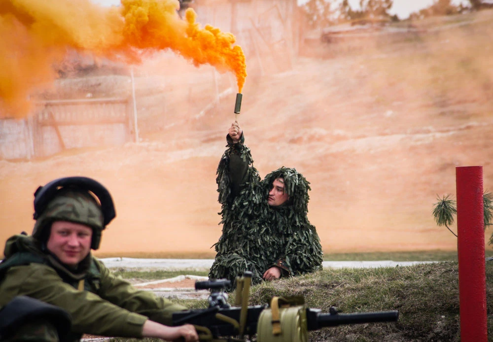 Mục kích lính Nga tập trận chống khủng bố ở Crimea