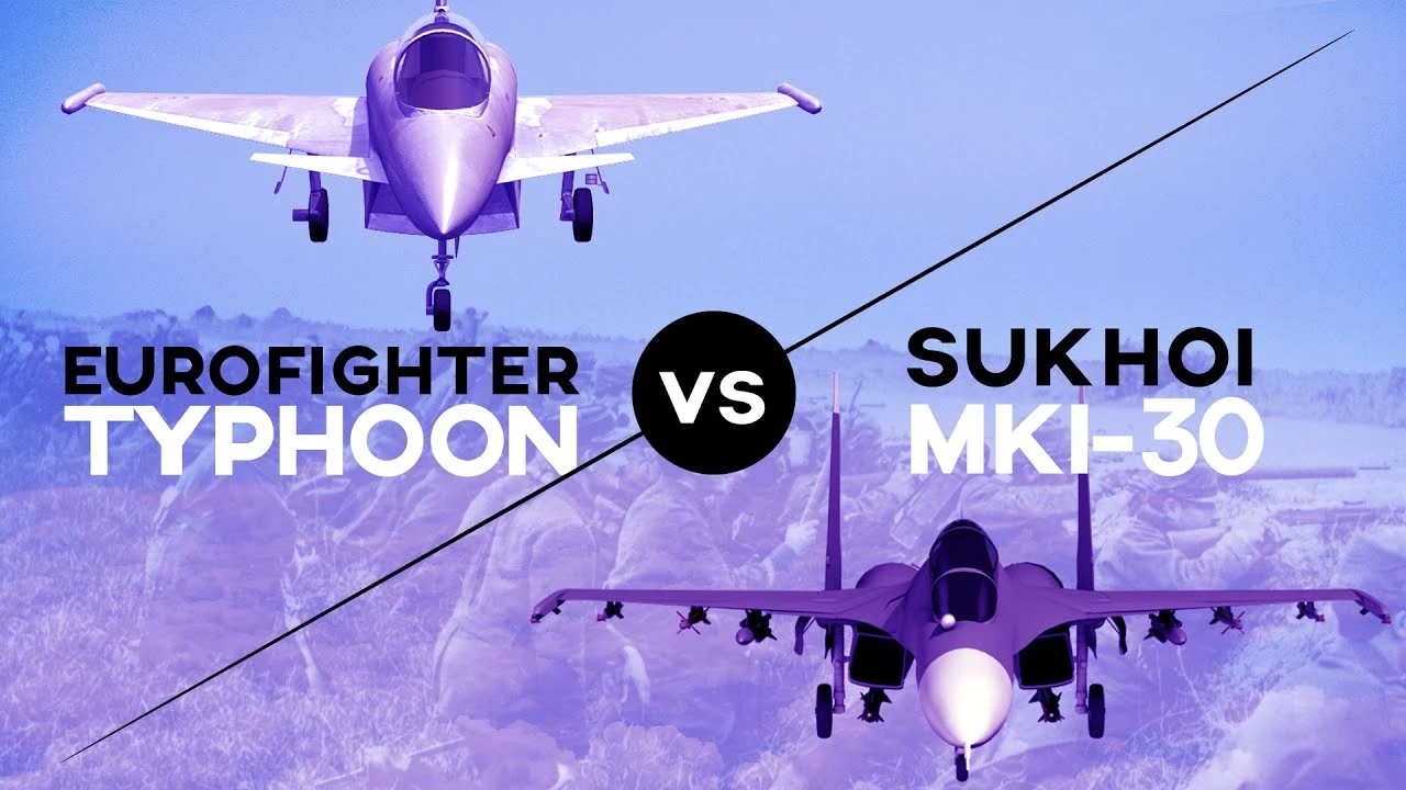 Tiêm kích Typhoon của châu Âu có đủ sức đối đầu Su-27 Nga?