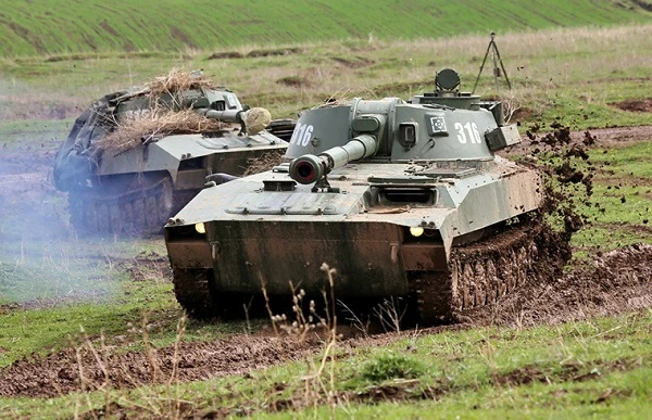 Ngạc nhiên dàn vũ khí tập trận chống khủng bố Nga-Tajikistan