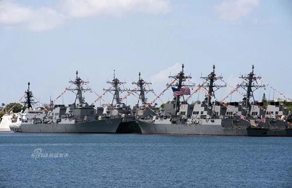 Kinh hồn dàn tàu chiến khủng tham gia tập trận RIMPAC-2016