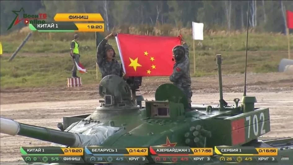 Đội xe tăng Trung Quốc gặp sự cố đáng quên ngày khai mạc Army Games
