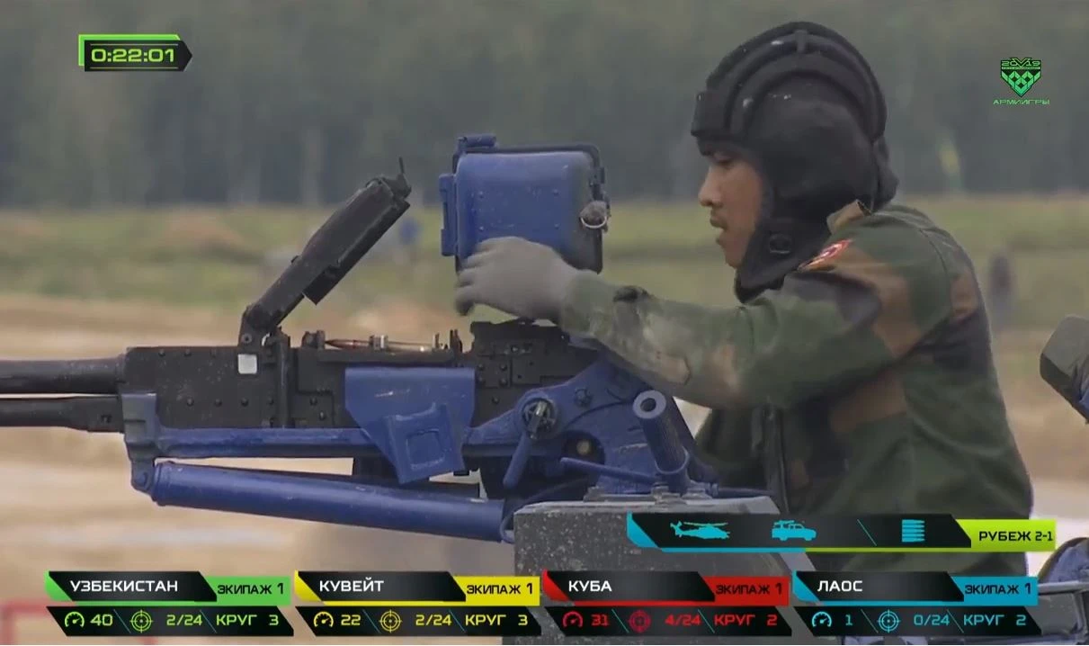 Vì sao đội xe tăng Lào bị tước quyền thi đấu bán kết Army Games?