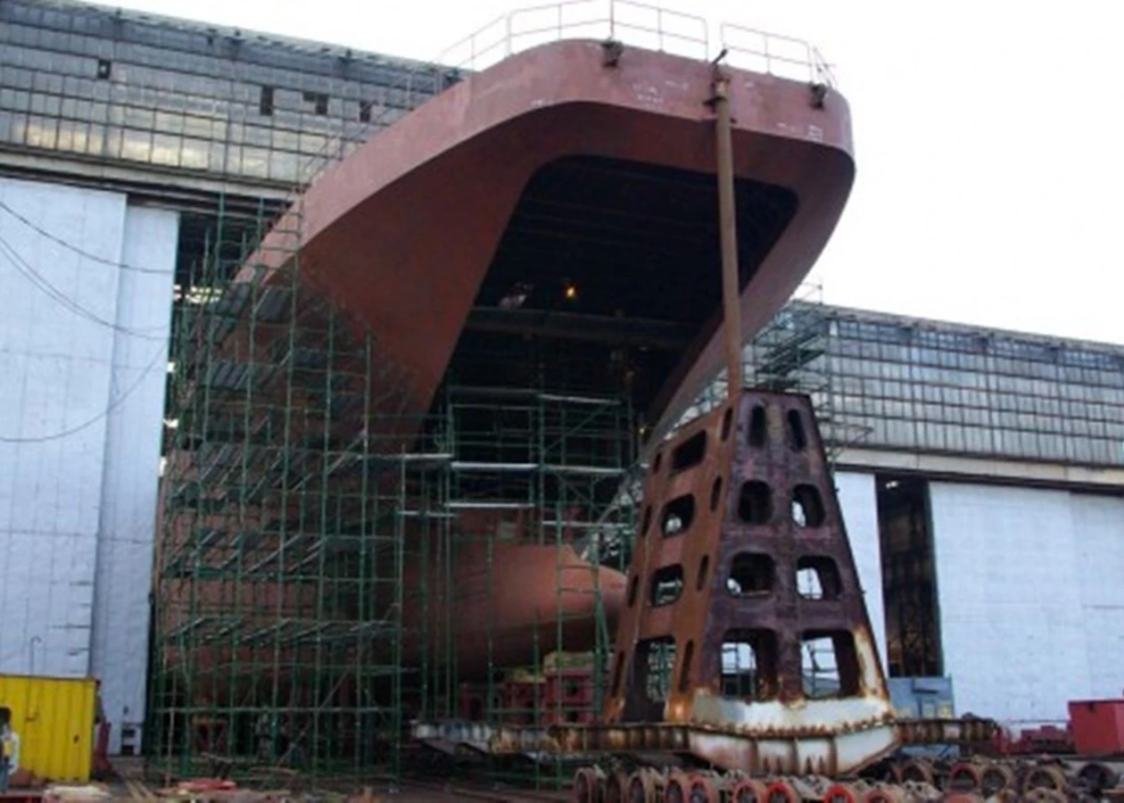 Tàn tích của Xưởng đóng tàu Ukraine - nơi từng chế tạo tàu sân bay