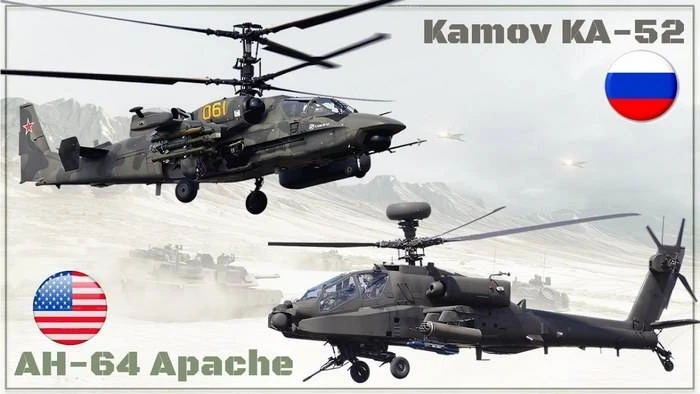 Trực thăng Ka-52 Nga và Apache Mỹ: “Kẻ tám lạng, người nửa cân”