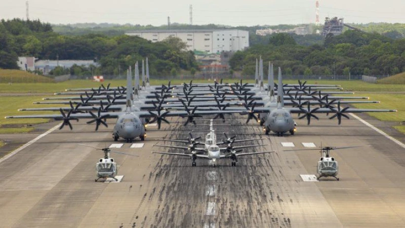 Sốc: Sau khi rút quân, Mỹ điều máy bay tấp nập tới châu Âu