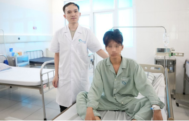 Bệnh nhân hồi phục sức khỏe tốt và được xuất viện - Ảnh BVCC u-gan-vo-4.jpg