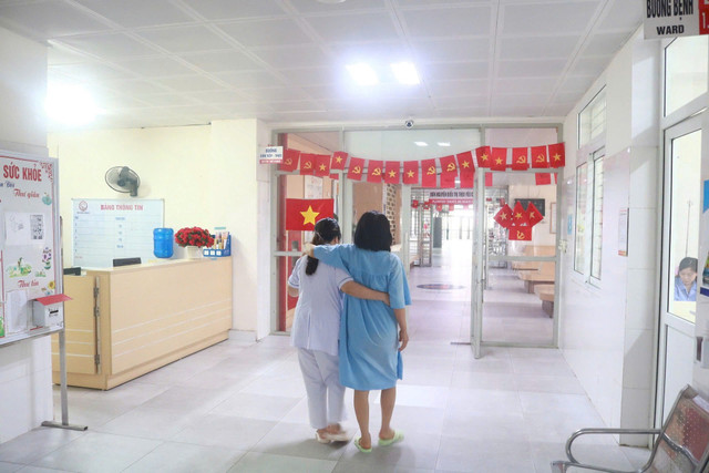 Sản phụ đang dần bình phục thoát khỏi nguy kịch - Ảnh BVCC xuat-huyet-1.jpg